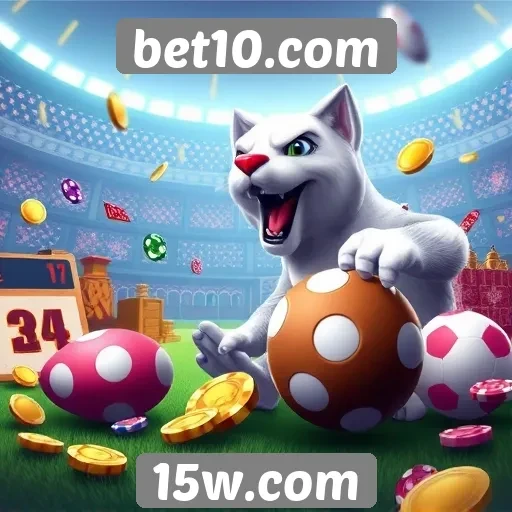 Variedade de jogos disponíveis no site bet10.com